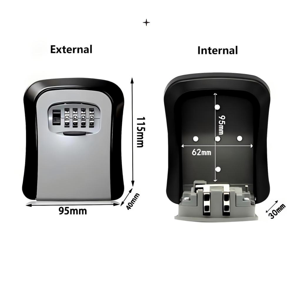صندوق قفل مفاتيح يثبت على الحا - مراجعة Lockbox Key Secure وسعره
