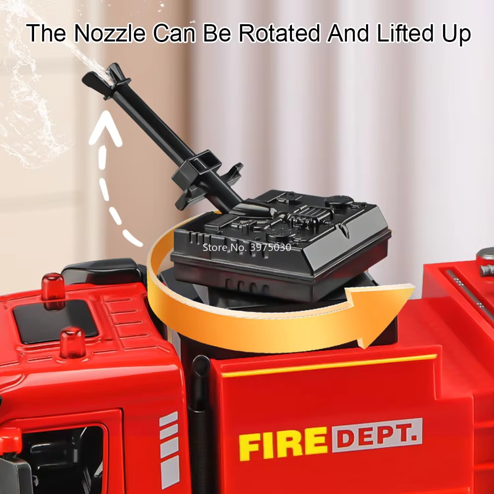 نموذج سيارة إطفاء بمقياس 1:32، - مراجعة Fire Escape Ladder وسعره