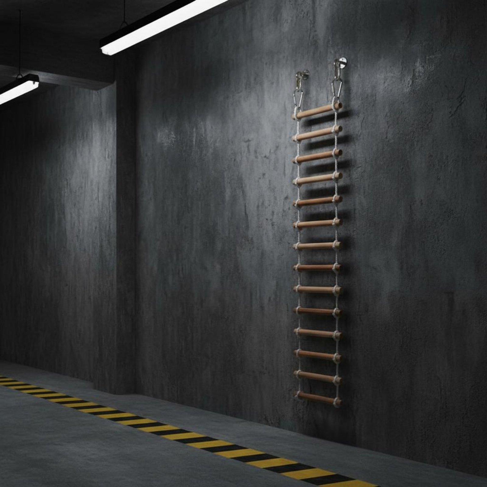 سلم حبل مرن للهروب في حالات ال - مراجعة Fire Escape Ladder وسعره